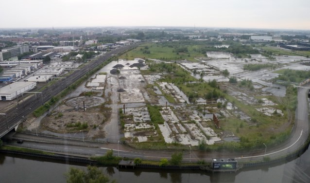 CSM-terrein vanuit Gerechtsgebouw