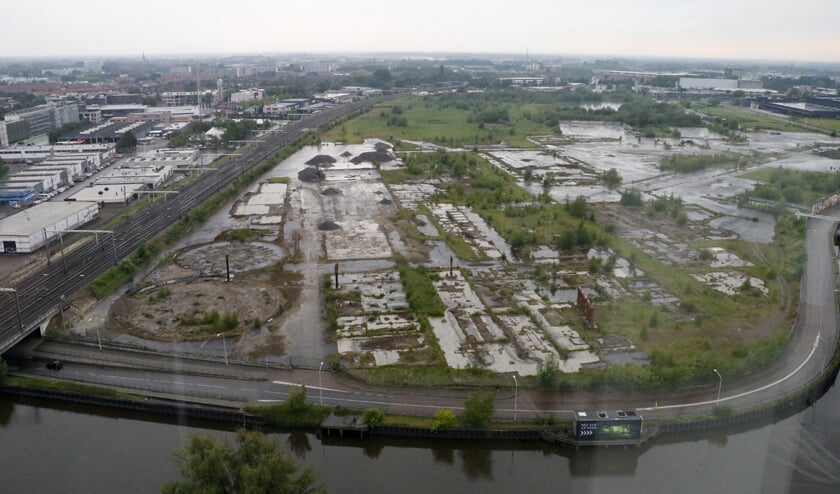 CSM-terrein vanuit Gerechtsgebouw