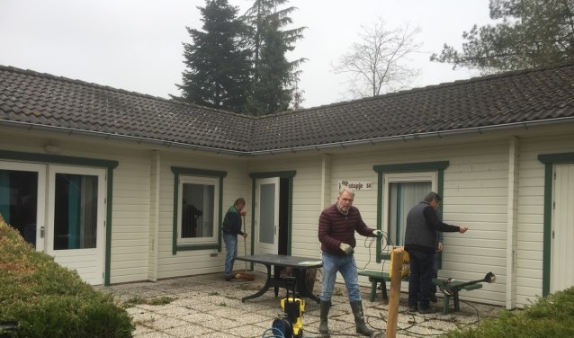 Terras wordt hier nodig aangepakt. FOTO T. V. AGTMAAL