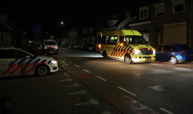 De politie en ambulance kwamen ter plaatse.