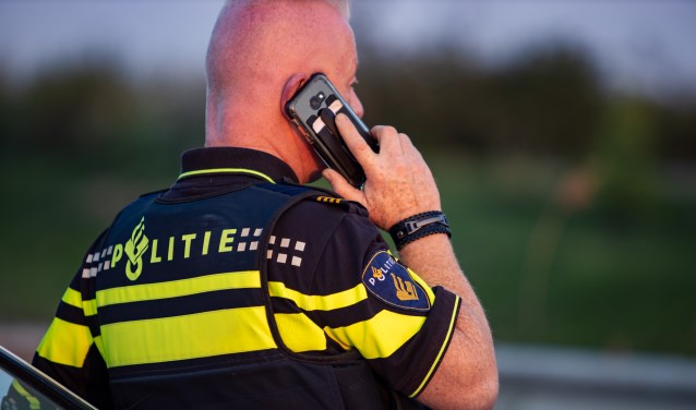 De politie was snel ter plekke.