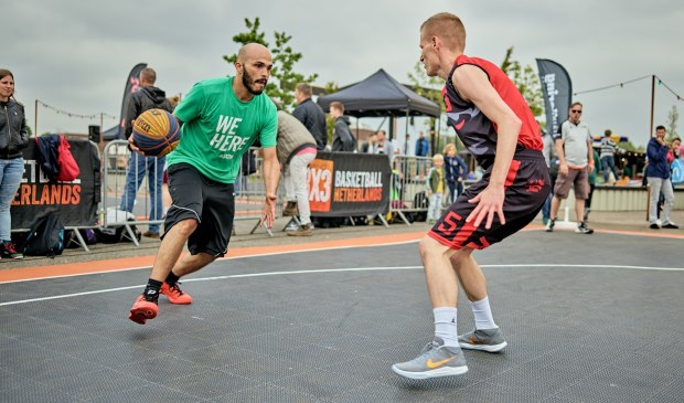 Streetball Masters Breda bij Pier 15.