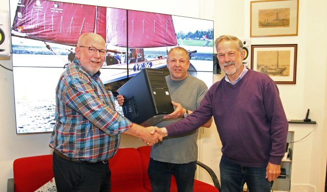 Rinus van Stee, Jaap van Stee en Leo Pekaar (vlnr).