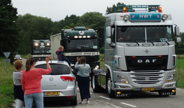 De Truckersrit kan altijd op veel animo rekenen FOTO JOSIEN MATHLENER