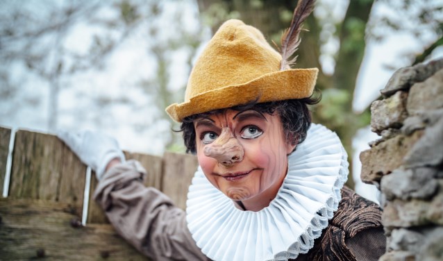 Saartje in haar rol als Pinocchio FOTO: ROCKETSTORIES