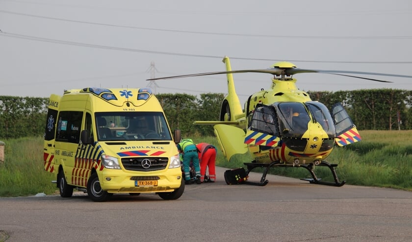Traumahelikopter landt in Kapelle voor melding Nisse