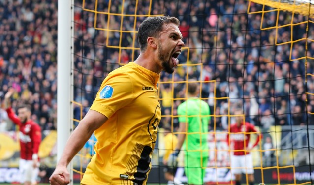 NAC en Willem II speelden zondag 21 oktober met 2-2 gelijk.