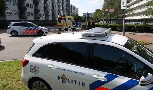 De politie en ambulance kwamen ter plekke.