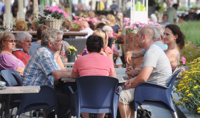 Horeca op het Bellamypark in Vlissingen.