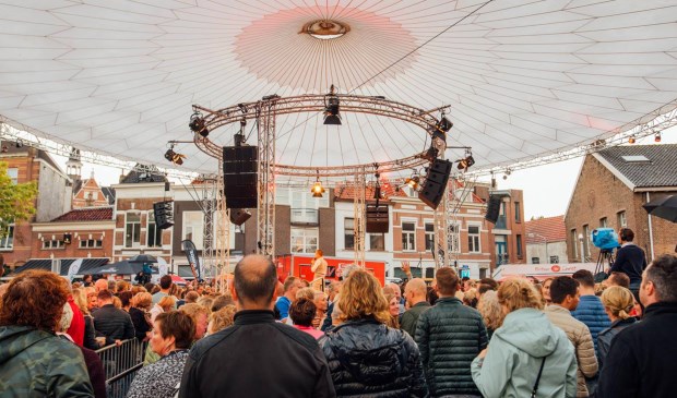 Het podium in 2018.