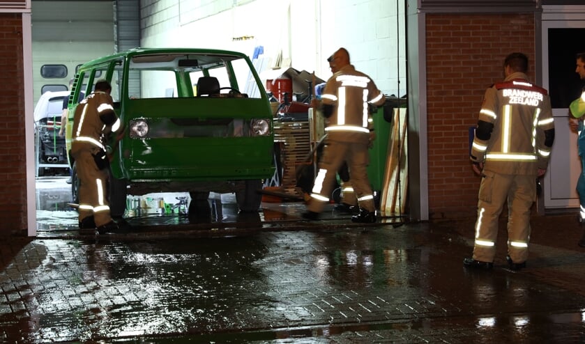 De brandweer kon de lekkage stoppen.