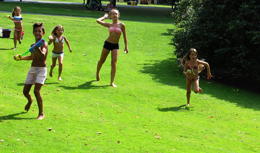 Waterpret, altijd goed met warm weer.