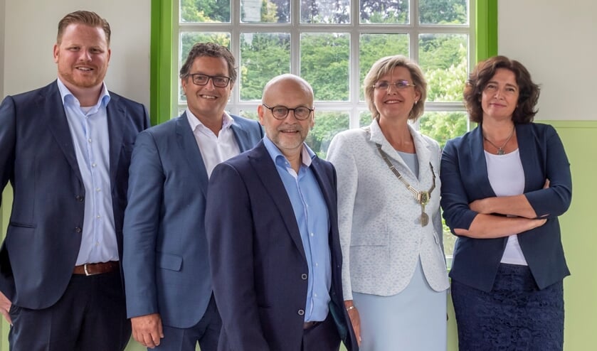 Het gemeentebestuur van de gemeente Halderberge.