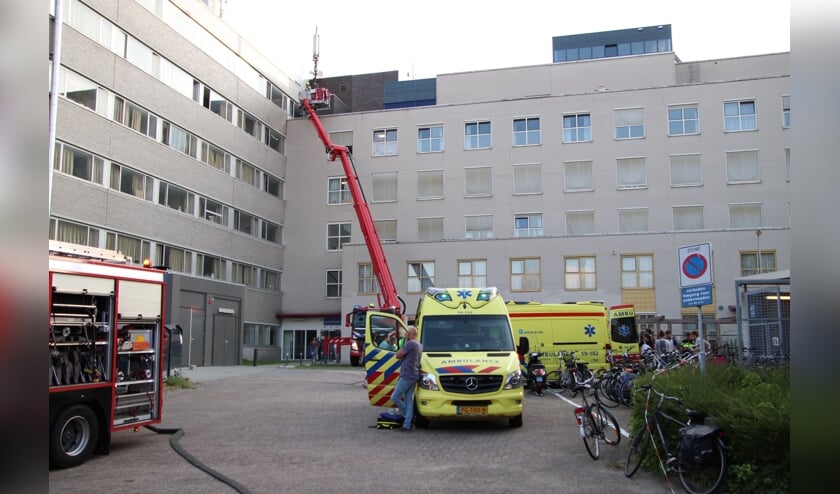 De brandweer, politie en ambulance kwamen ter plekke.