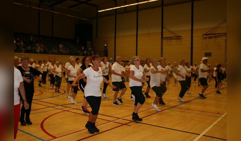 Vorig jaar werd het wereldrecord aerobics gehaald