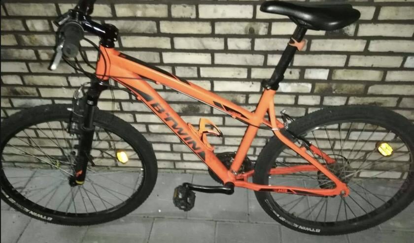 De desbetreffende fiets.