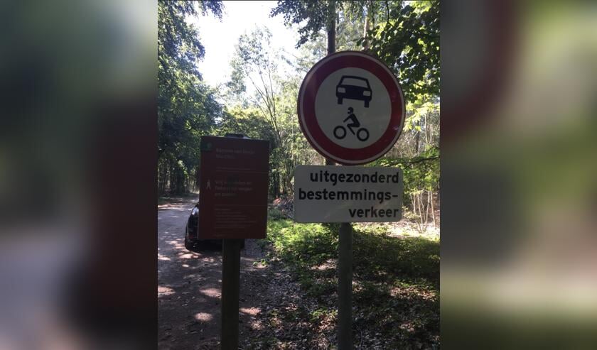 Twee keer was er gemotoriseerd verkeer.