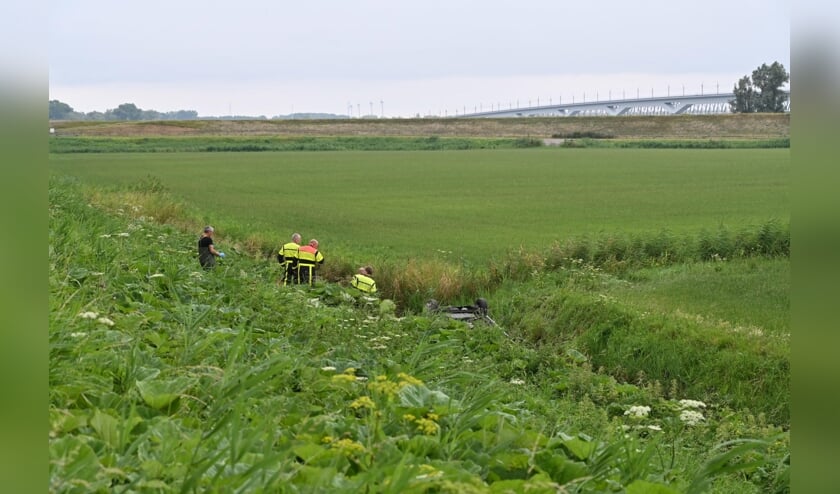 Ook een traumahelikopter is geland.