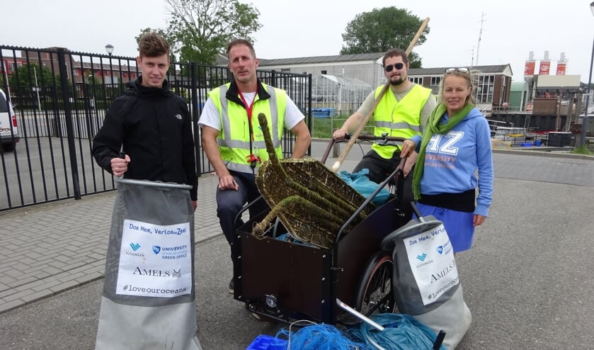 Vrijwilligers ruimen onvermoeid afval op