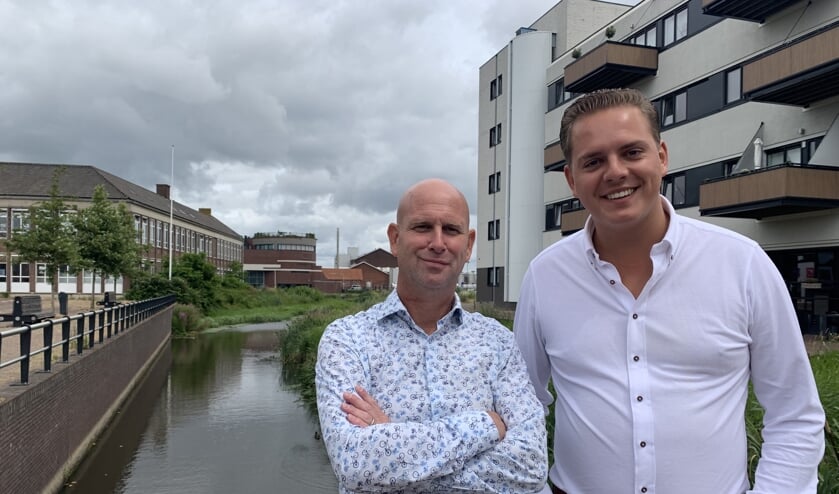De financiële mannen: Erwin Broeren en Wiebe Keverkamp FOTO REMKO VERMUNT
