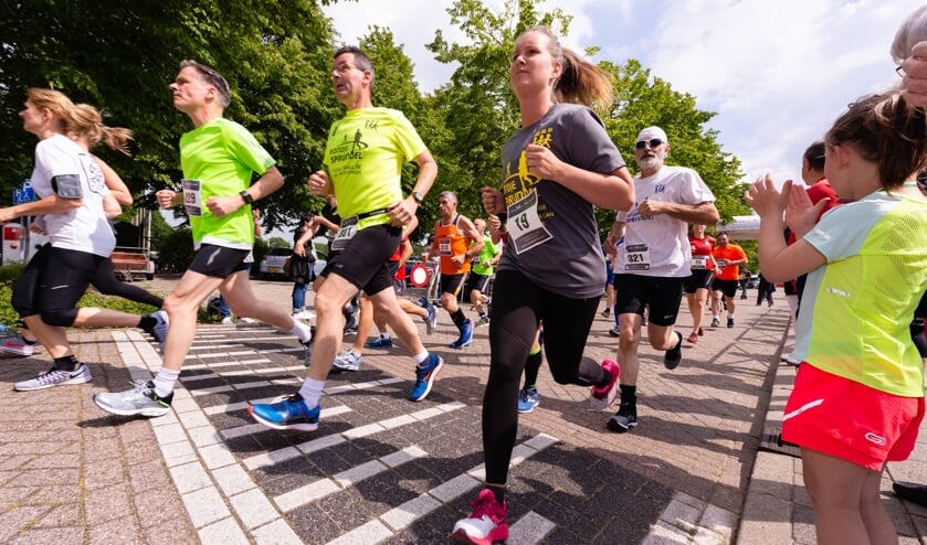 Hardlopers tijdens een wedstrijd (foto ter illustratie)