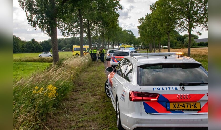 Hulpdiensten spoeden naar Ovezande voor gewonde man