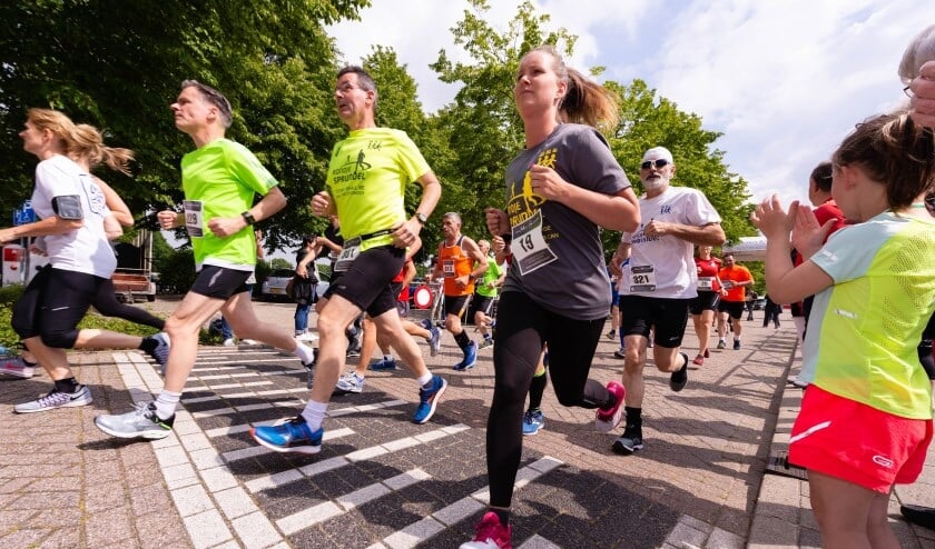 Hardlopers tijdens een wedstrijd (Foto ter illustratie)