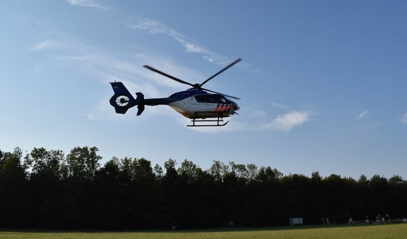 Overleden persoon gevonden bij Ritthem, politiehelikopter ingezet