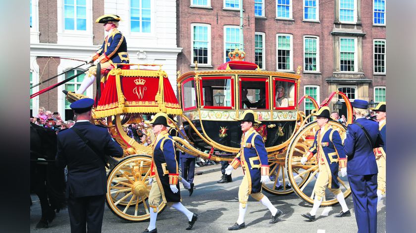 Zeeuwse gasten bij Prinsjesdag: Ria Geluk en Jan Lievens