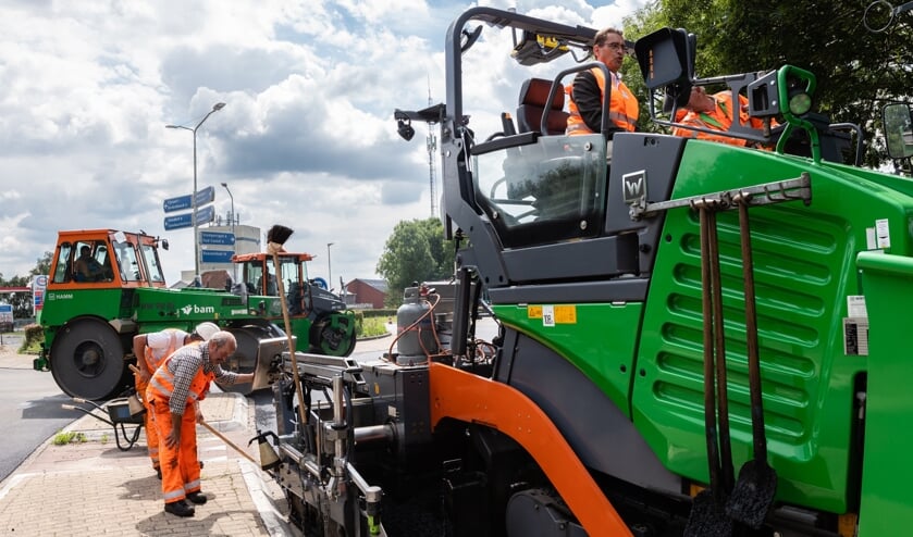 Veel omleidingen door asfaltonderhoud op Tholen