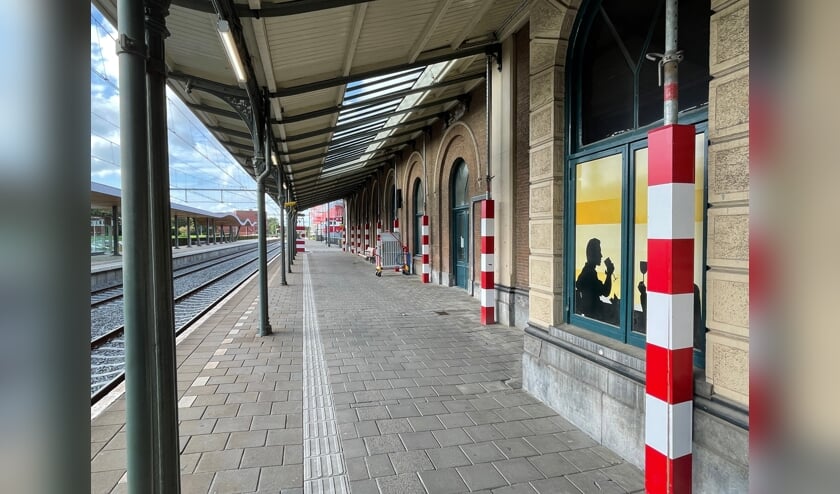 ProRail verstevigt constructie perronkap station Middelburg