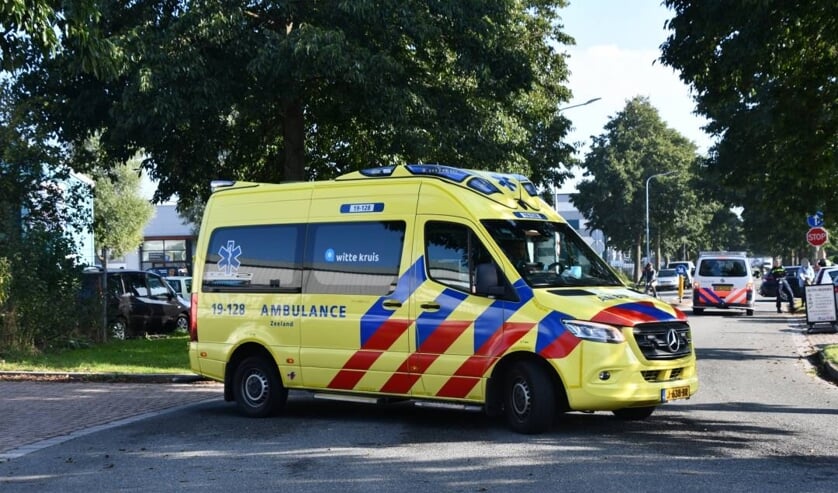 Botsing tussen personenauto’s in Middelburg