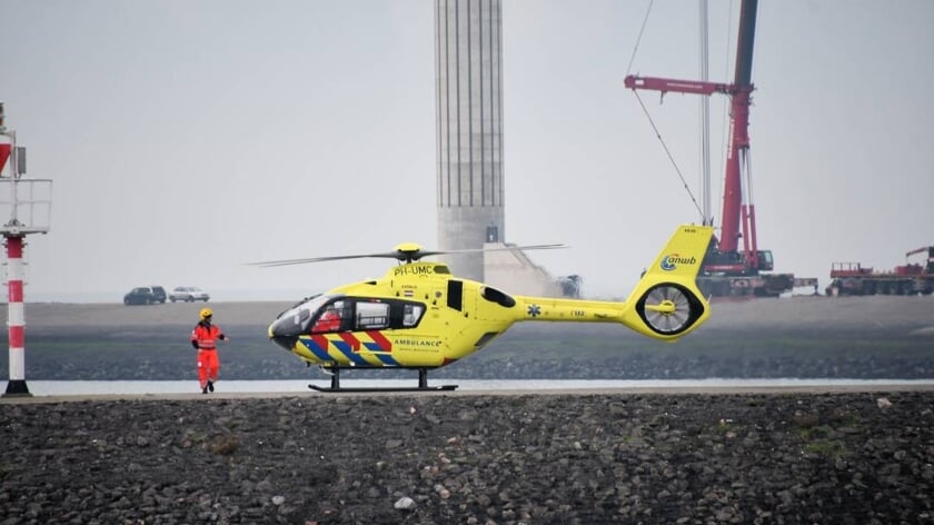 Traumahelikopter ingezet bij ongeval met fietsers in Vrouwenpolder