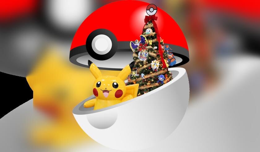 Versier je eigen Pokéball voor Kerst bij ZB