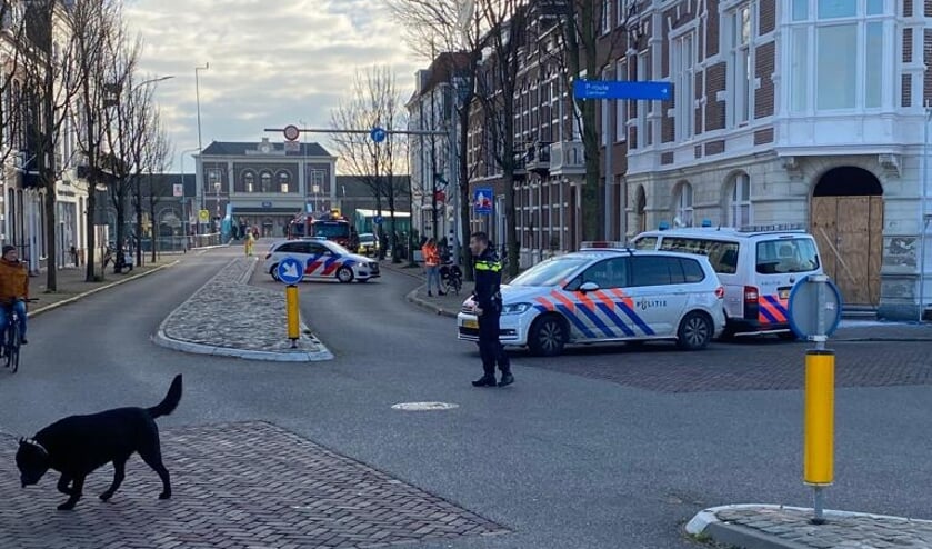 Brandje in woning Stationsstraat Middelburg