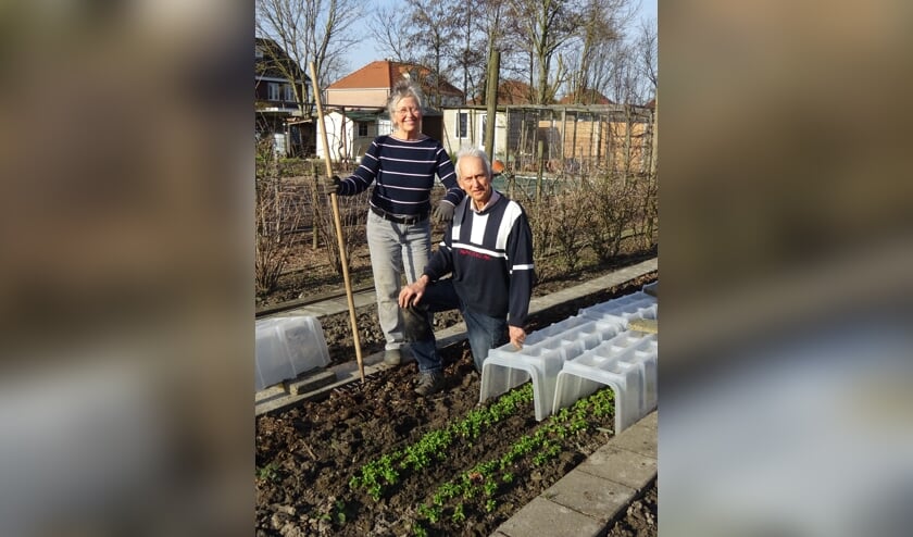 Van het zonnetje krijg je zin om te tuinieren