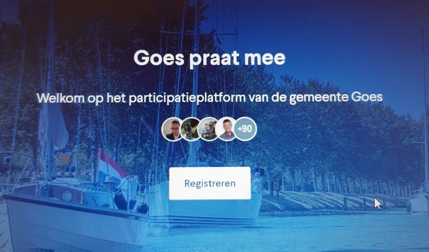Gemeente vraagt Goesenaren via nieuw platform om mening