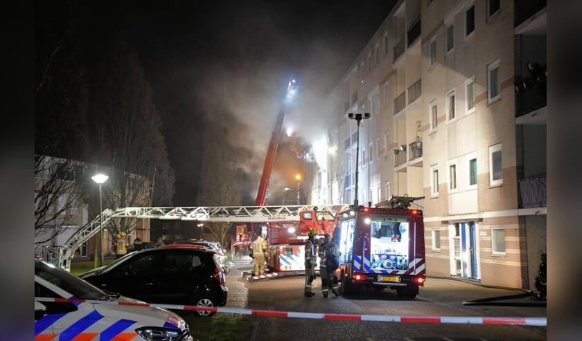 Brand meester voor grote brand in Vlissingen