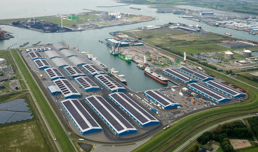 Kabels onder haven voor zon- en windenergie