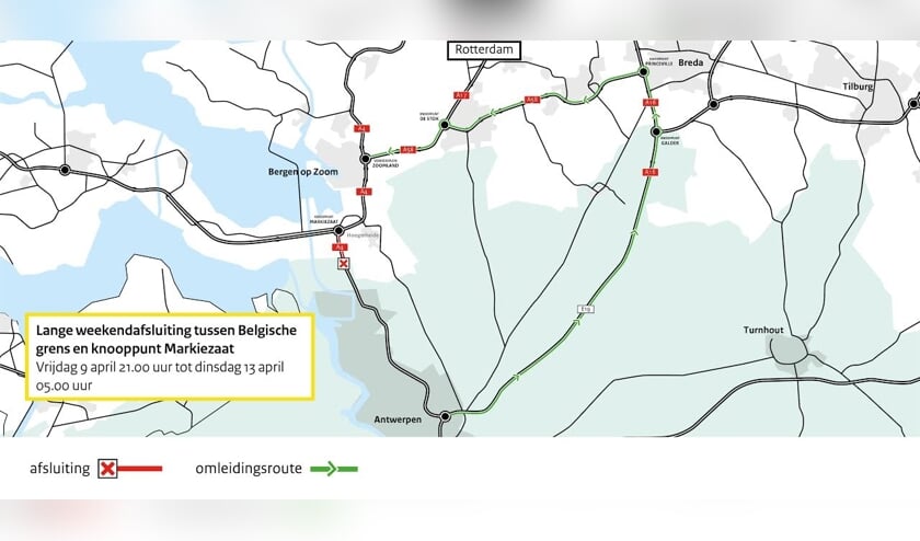 Vier dagen verkeershinder bij knooppunt Markiezaat