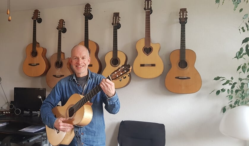 Stallandse Vincent Jansen bouwt gitaren