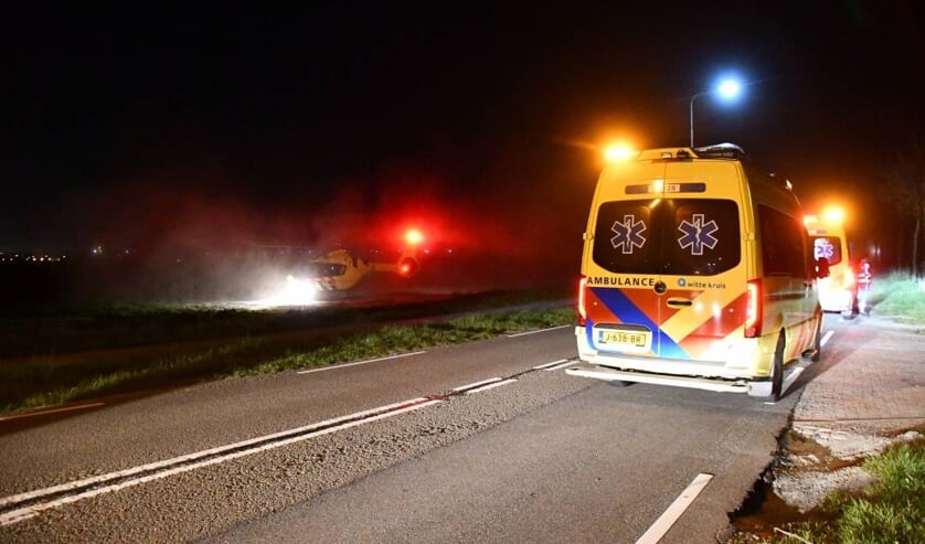Traumahelikopter ingezet voor gewonde Arnemuiden