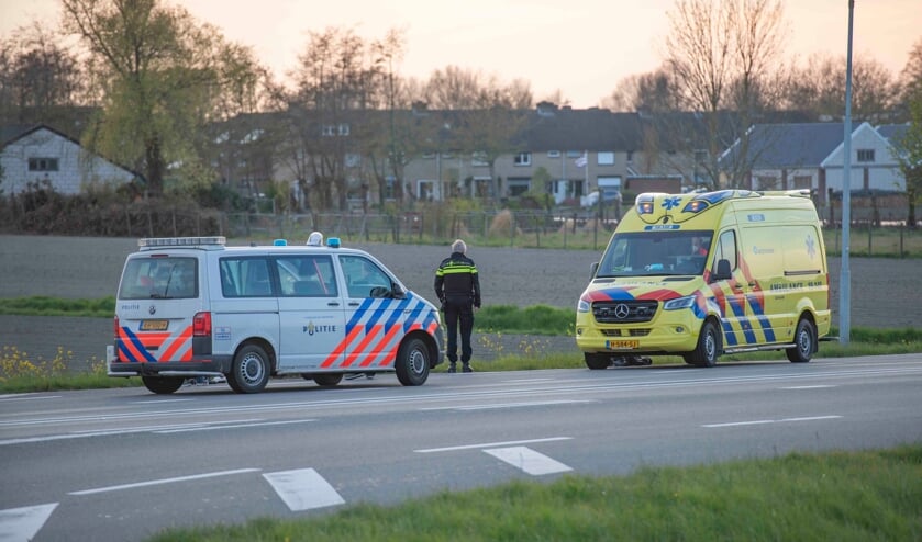 22-jarige motorrijder ten val gekomen op Nieuwe Postweg