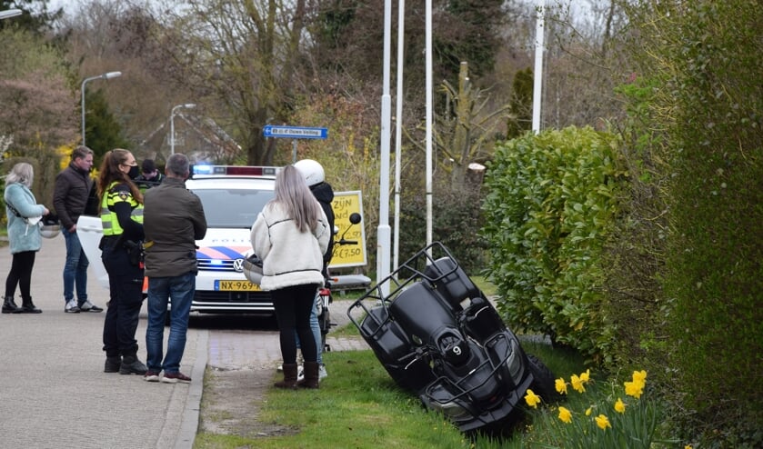 Twee fietsers gewond na botsing met quad in Burgh-Haamstede