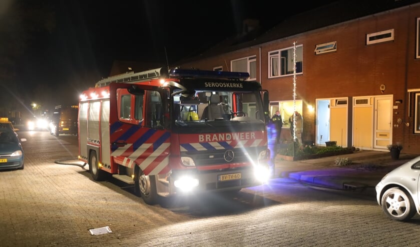 Keukenbrand in woning Serooskerke