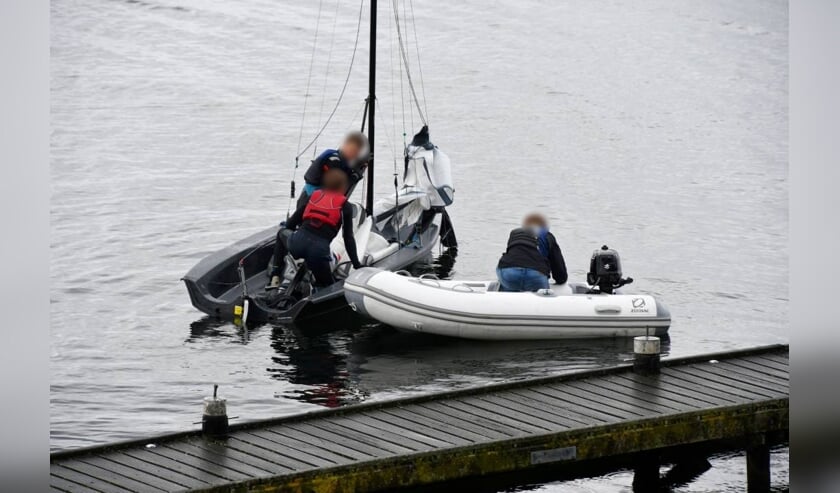 Bootje omgeslagen bij Veere