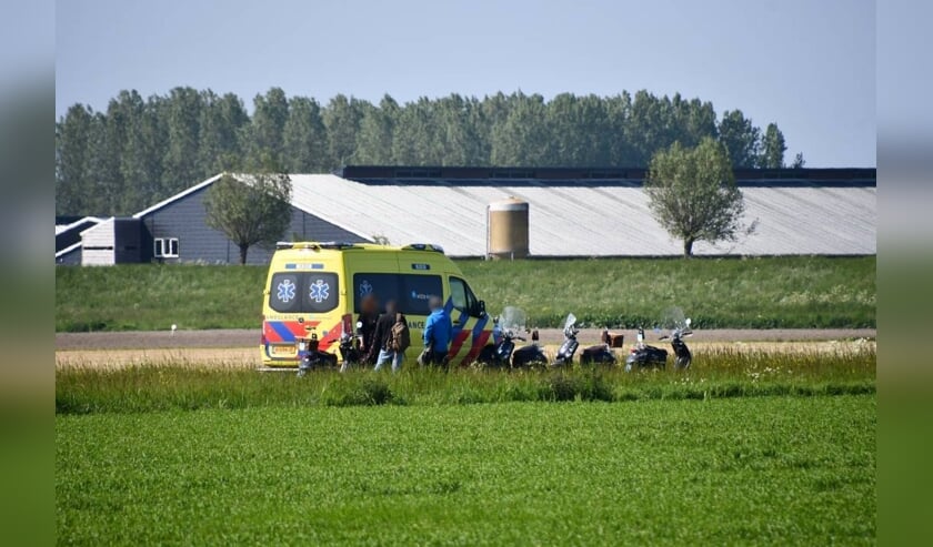 Snorfietser gewond na val op Sint Felixweg in buitengebied van Kamperland