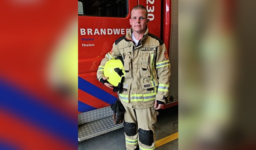 Brandweerman Jan-Arie Kot: ‘l. Het is zeker een aanrader als je jezelf in wilt zetten voor een ander’