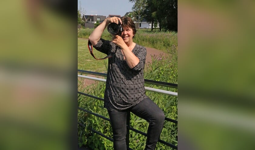 Fotografe Coby Weijers weet het nieuws mooi te vangen
