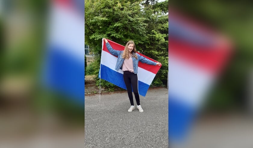 Dubbel feest voor geslaagde Celise Krapf